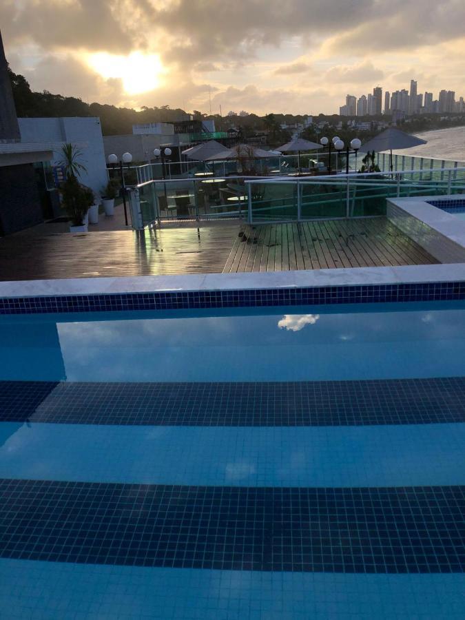 Flat Beira-Mar Blue Sunset Apartment โจเอาเปสโซอา ภายนอก รูปภาพ