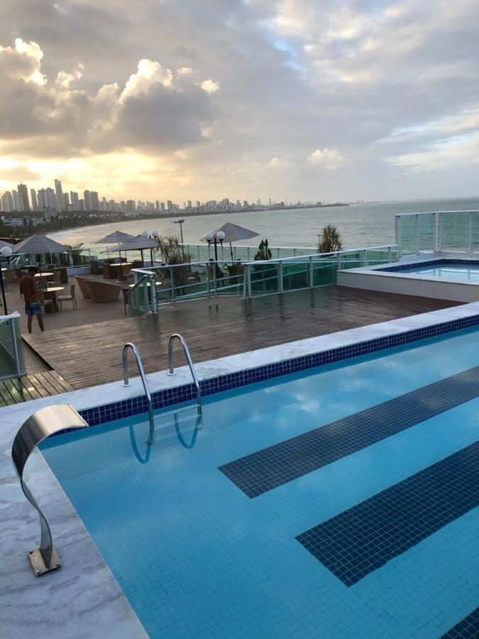 Flat Beira-Mar Blue Sunset Apartment โจเอาเปสโซอา ภายนอก รูปภาพ